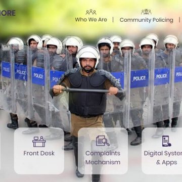 Lahore Police Launches Its Official Website