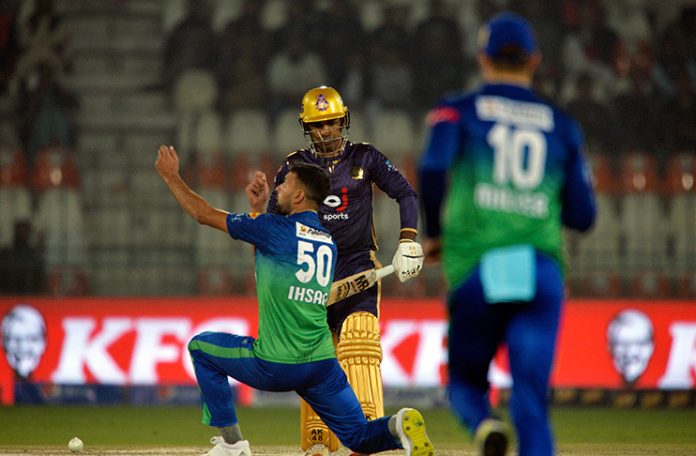Unplayable Ihsanullah helps Multan bowl out Quetta for 110