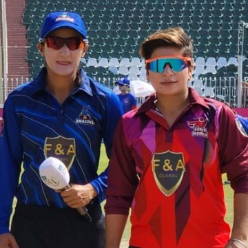 Bismah-led Amazons opt to bat in first Women’s League exhibition match